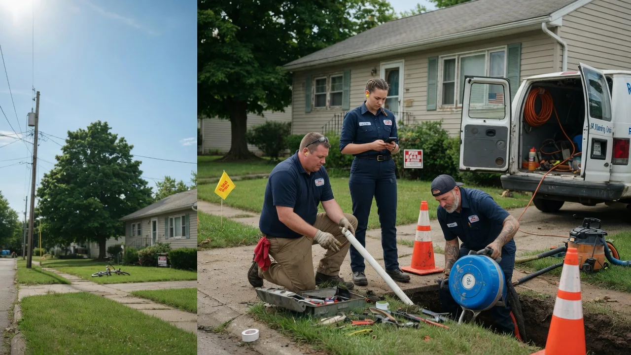 Sewer Line Repair in Plessis, NY near me